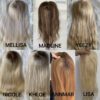 Topper Monofilament 18” 5*6 length 18” virgin authentic European hair clip in - Image 4