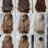 Topper Monofilament 18” 5*6 length 18” virgin authentic European hair clip in - Image 3