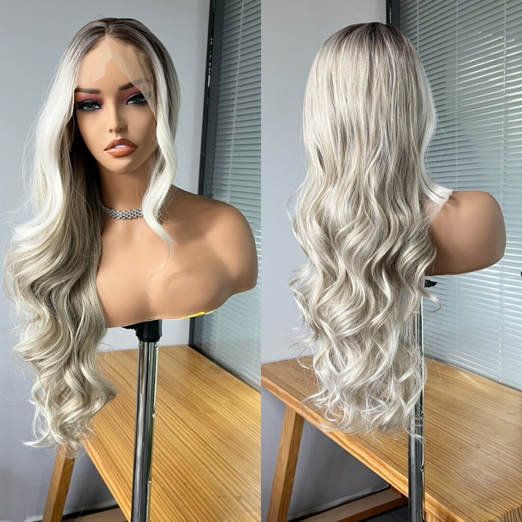 Premium quality synthetic wig lace front 13*4