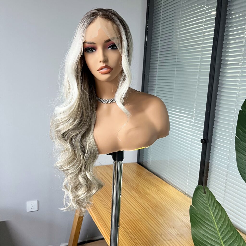 Premium quality synthetic wig lace front 13*4 - Image 2