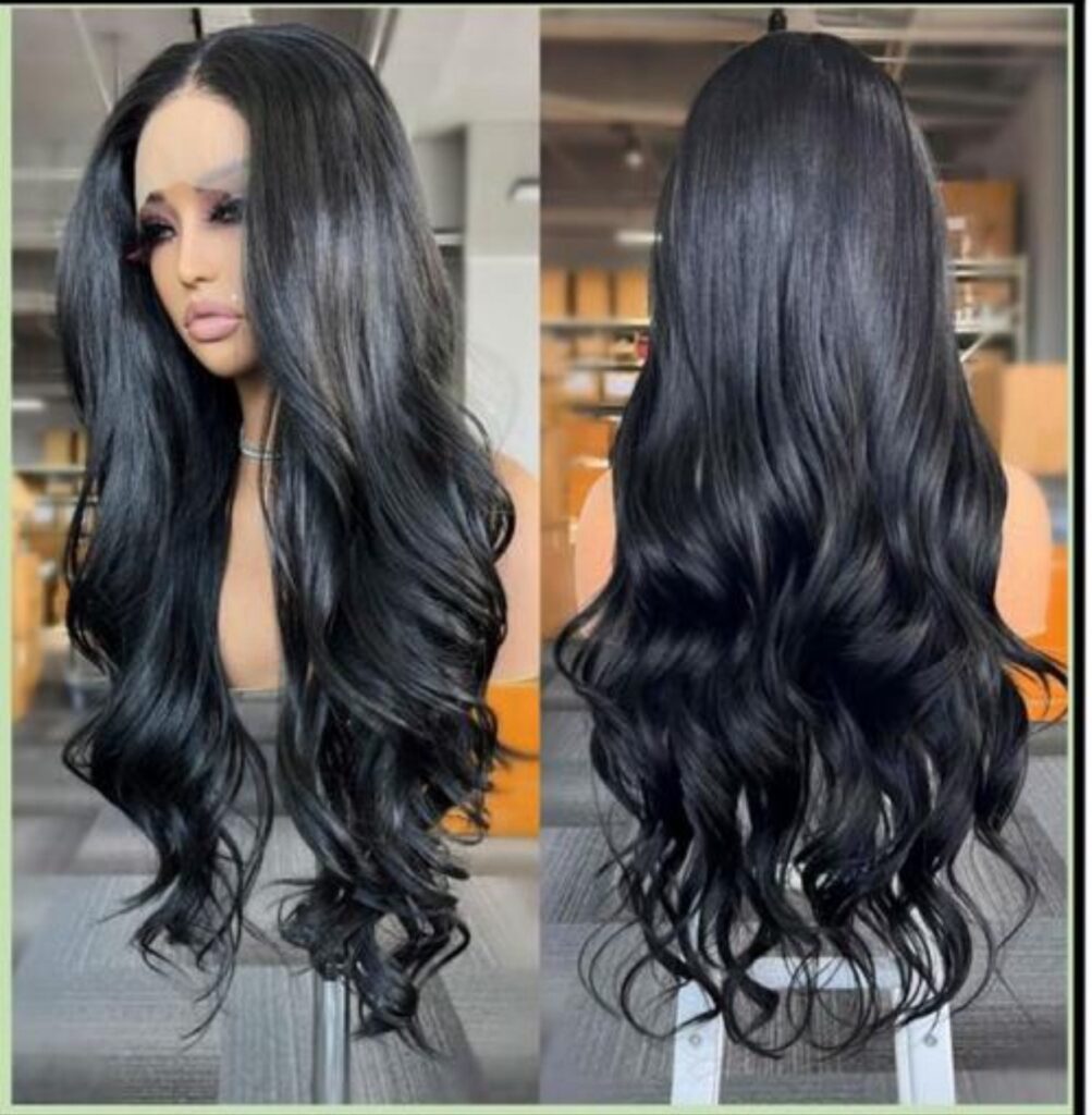 Premium synthetic wig 13*4 lace front