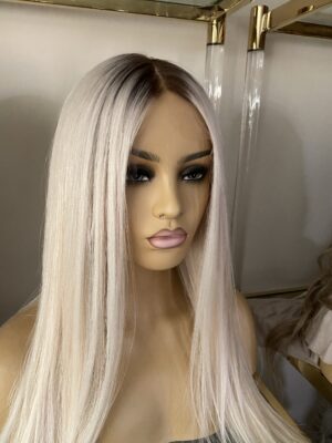 Russian Virgin Hair Wig lace front S cap 22” length 150 density